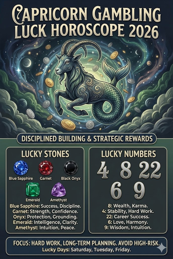 capricorn gambling horoscope
