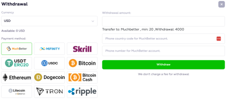 playfina casino withdrawal time