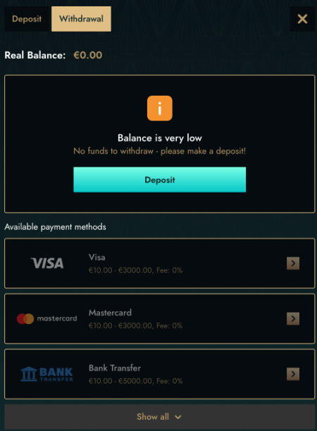 dolly casino withdrawal time