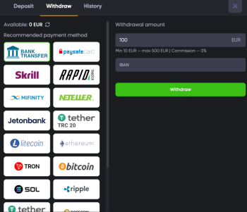 spin-line casino withdrawal time
