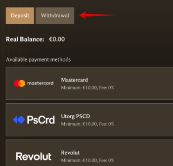 Realz casino withdrawal times