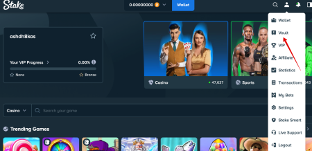 stake casino withdrawal