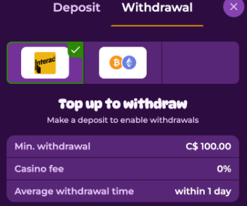 Spinania casino withdrawal problems